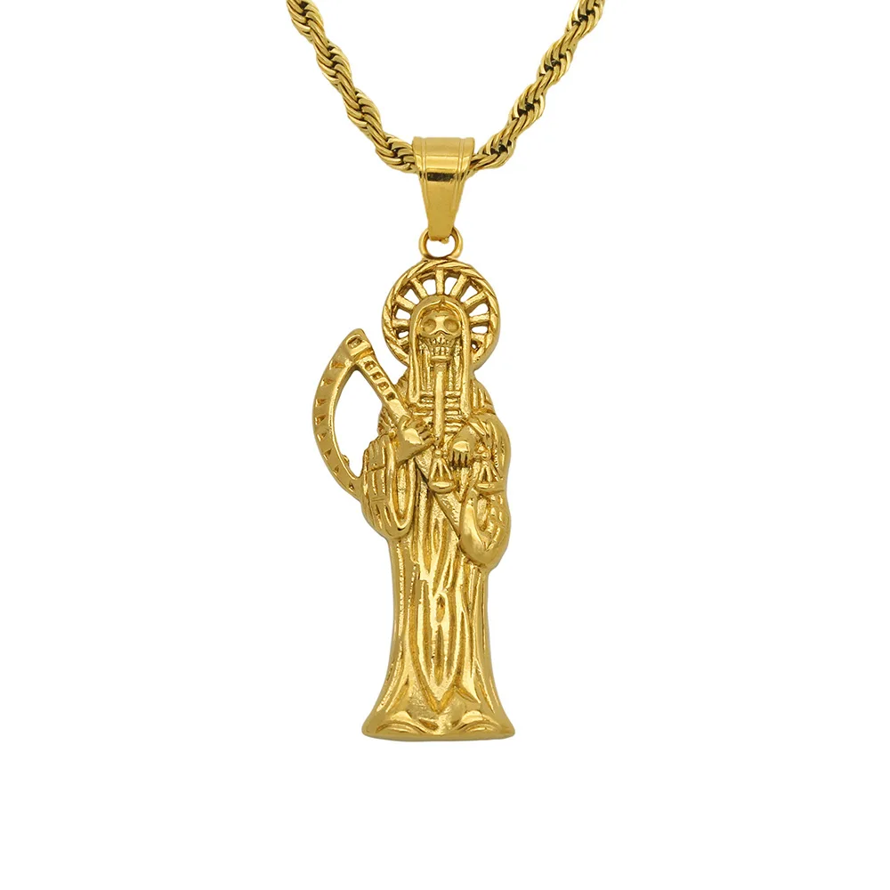 Santa Muerte Necklace - Image 2