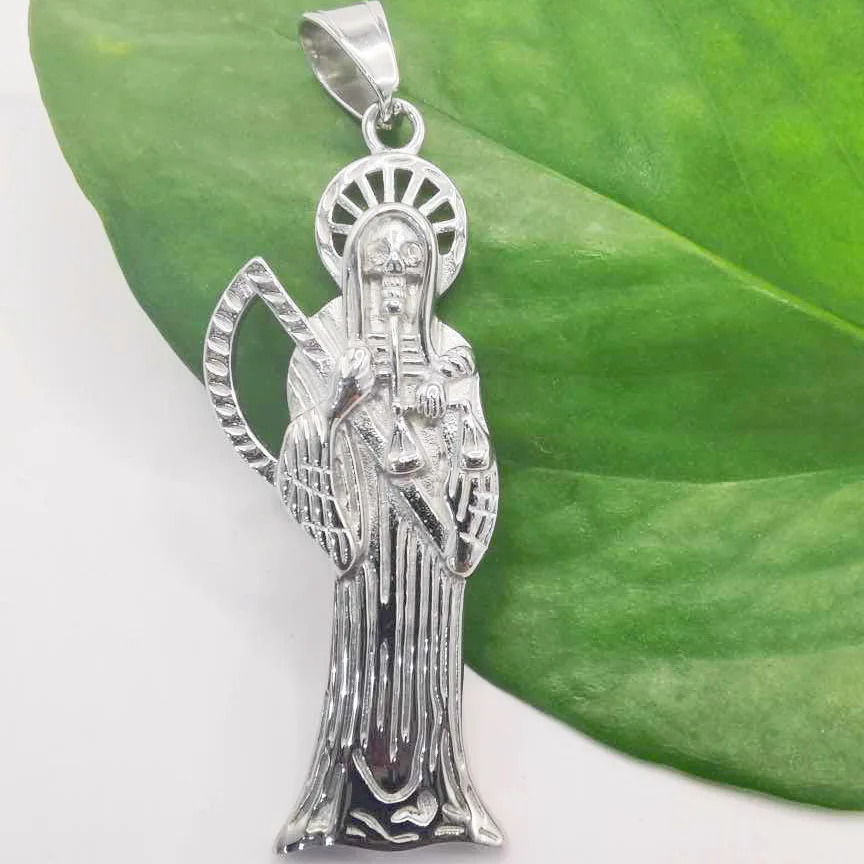 Santa Muerte Necklace - Image 5