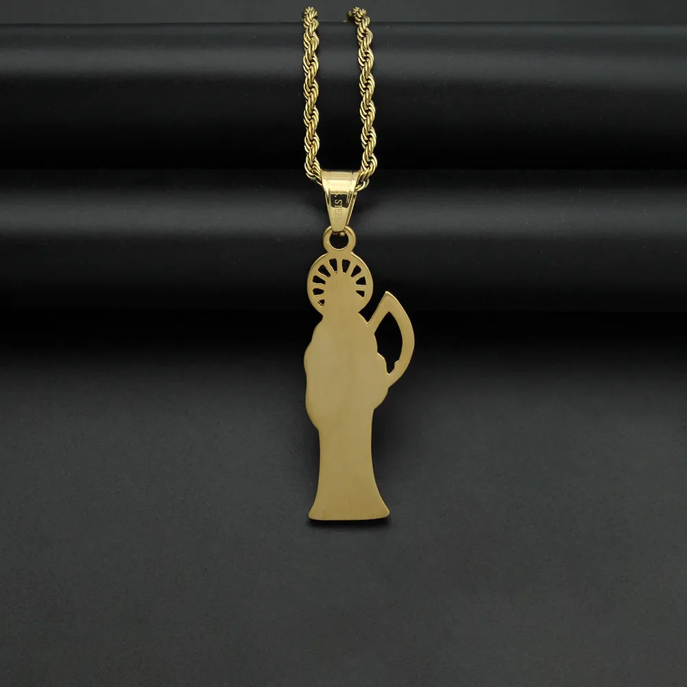 Santa Muerte Necklace - Image 6