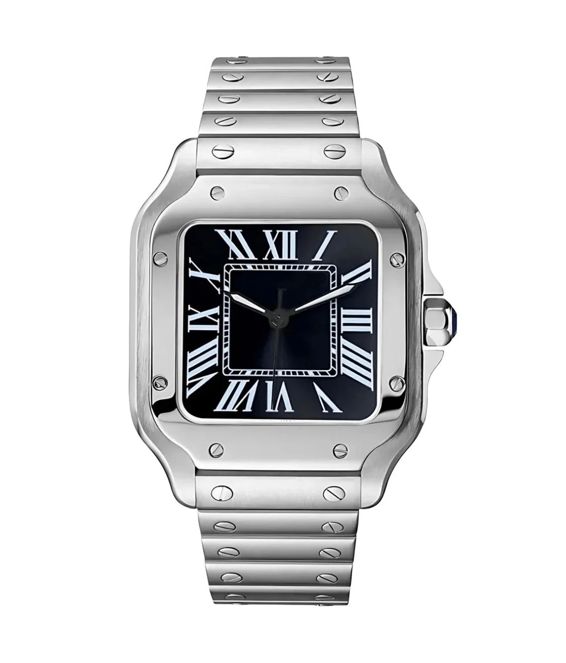 Seiko Mod Santos Classic Black - Image 2