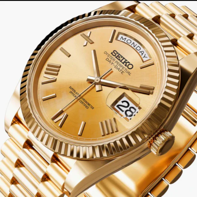 SeikMaster Day | Gold Champagne - Image 15