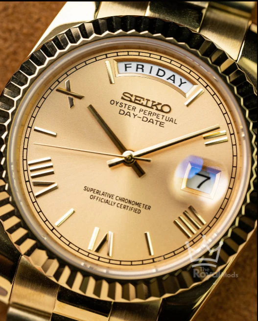 SeikMaster Day | Gold Champagne - Image 4