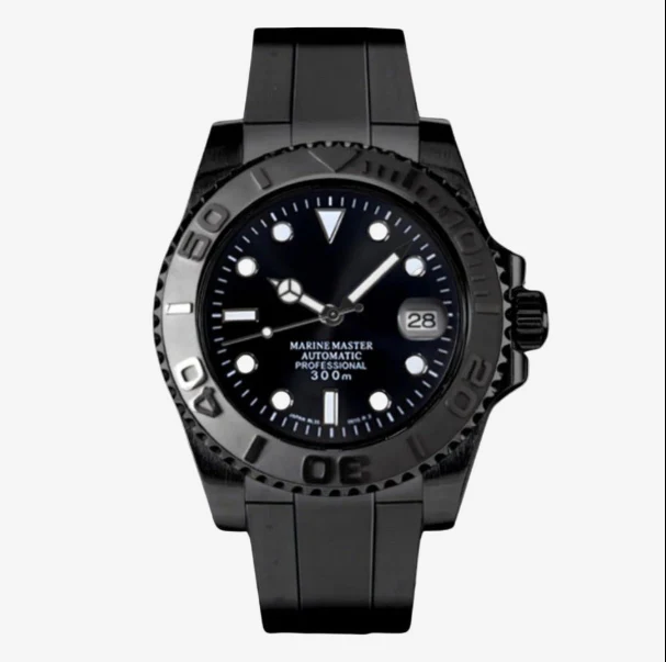SEIKO MOD YACHT-MASTER| BLACKOUT EDITION - Image 3