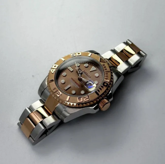 Seikmaster Yacht | Silver Rose Gold Edition - Image 6