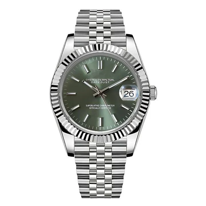 Seiko Mod Datejust | Olive Green - Image 9