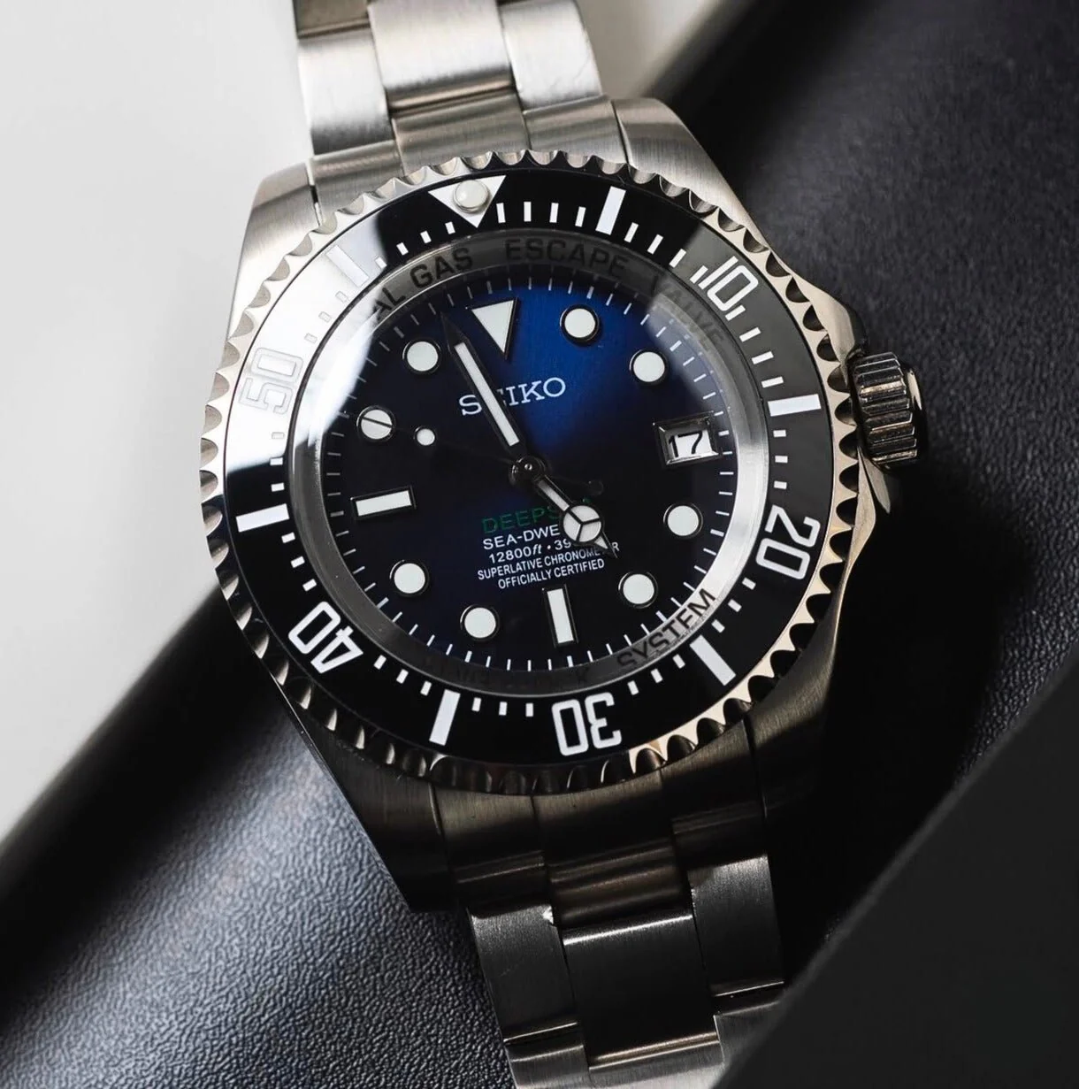 Seiko Mod Deep Sea | Blue - Image 3