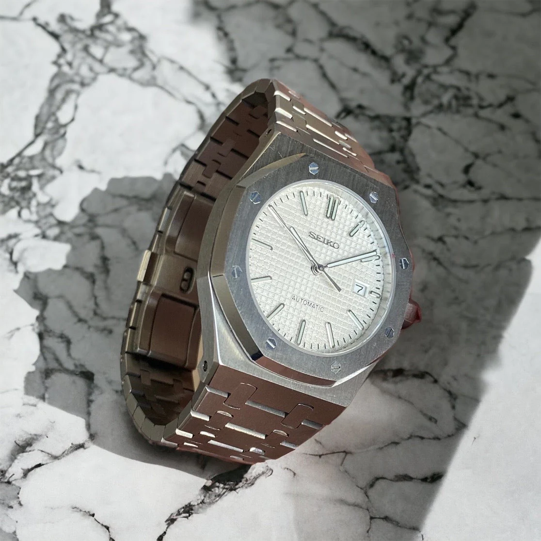 SEIKO MOD ROYAL OAK | WHITE - Image 2