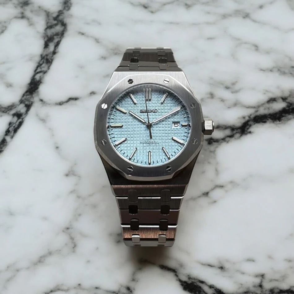 SEIKO MOD ROYAL OAK | ICE BLUE - Image 3