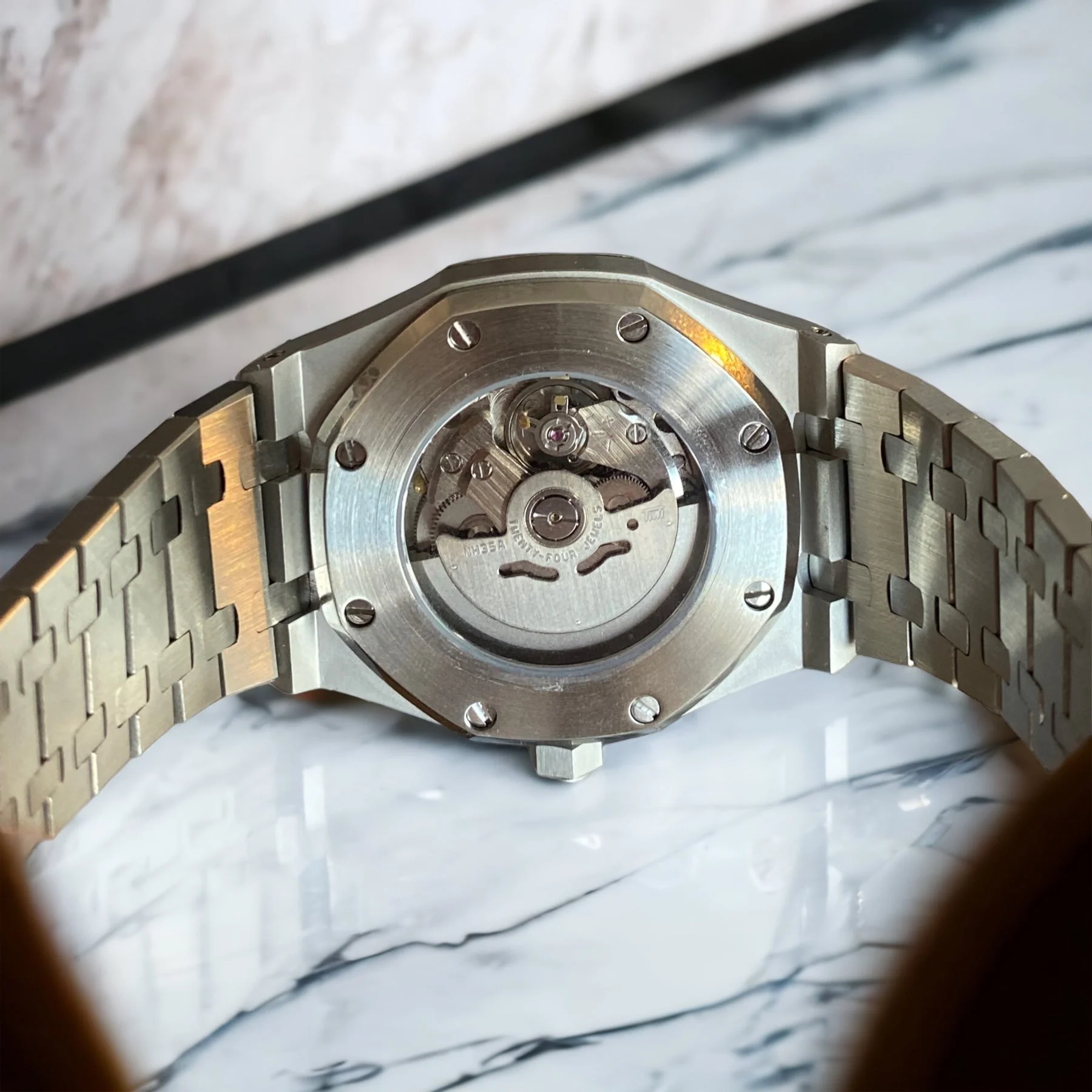 SEIKO MOD ROYAL OAK | BLACK - Image 4