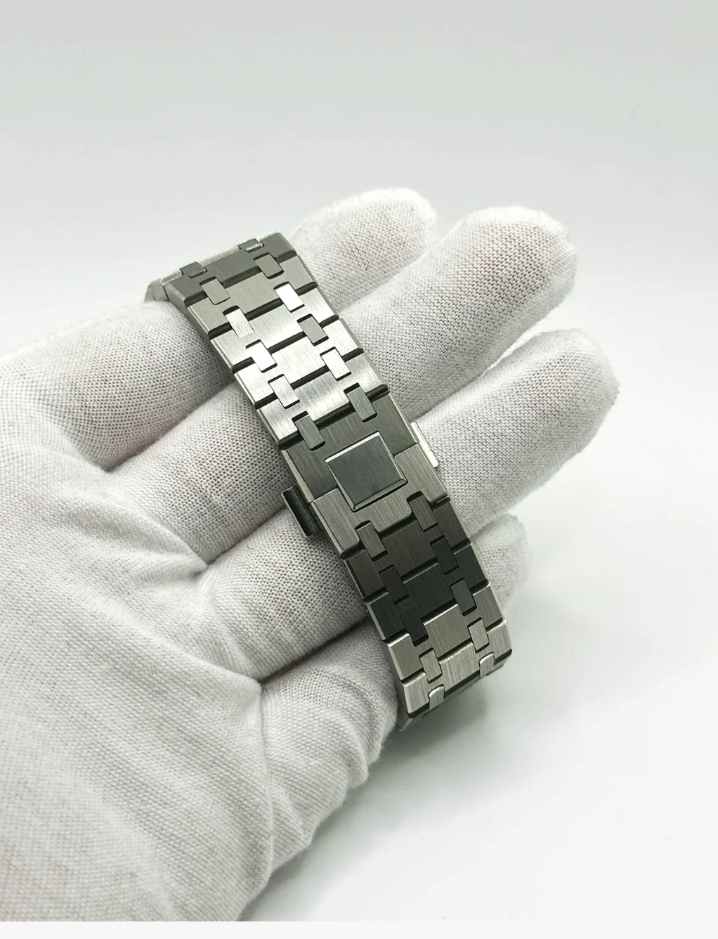 Seiko Mod Royal Oak Skeleton Black - Image 5