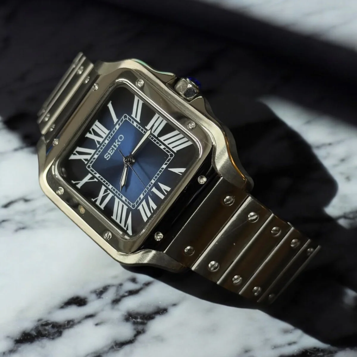 SEIKO MOD SANTOS | BLUE - Image 2