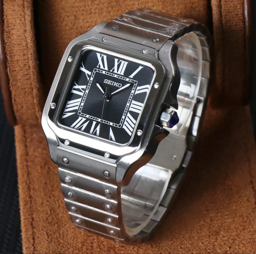 SEIKO MOD SANTOS | BLACK - Image 3