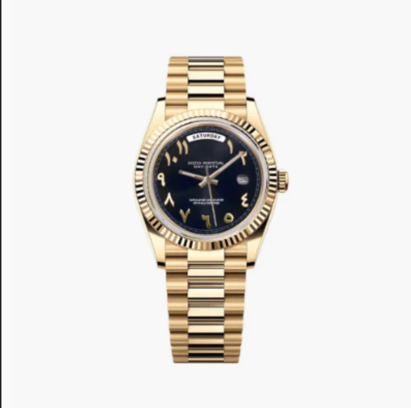 Seiko Mod Day-Date – Black Arabic Gold - Image 2