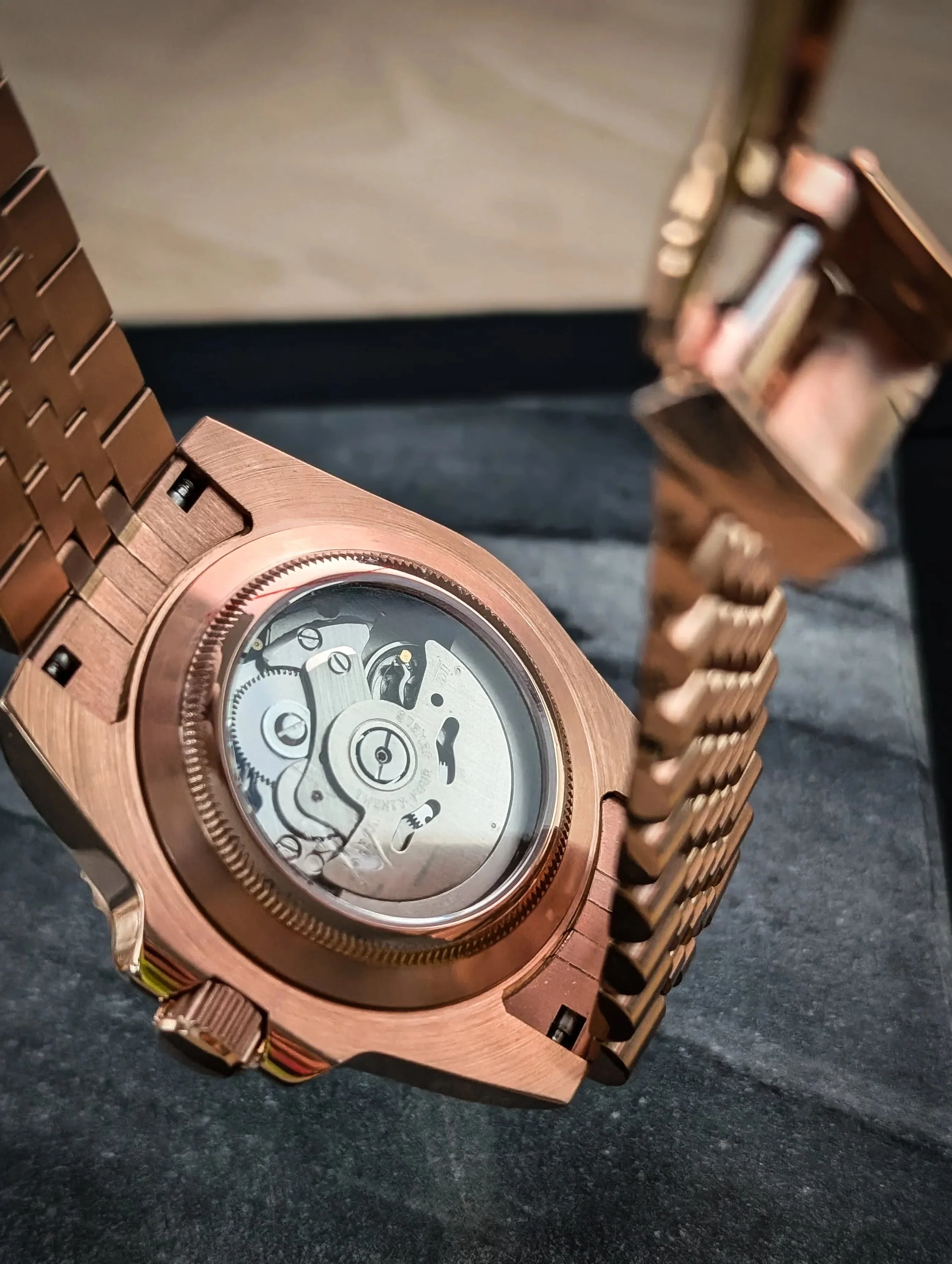 Seiko Mod Datejust | Rose Gold - Image 6