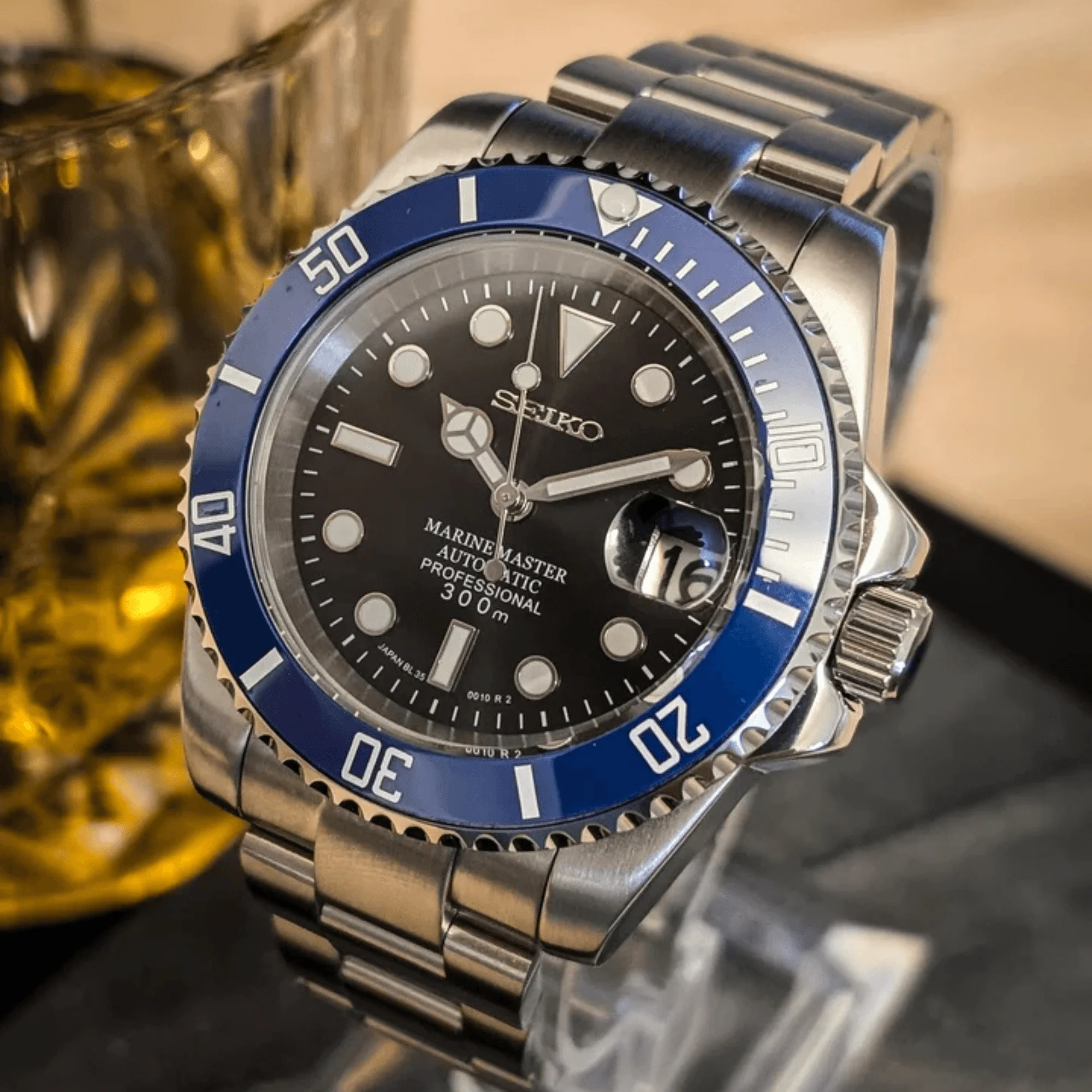 Seiko Mod Submariner - Cookie Monster - Image 3