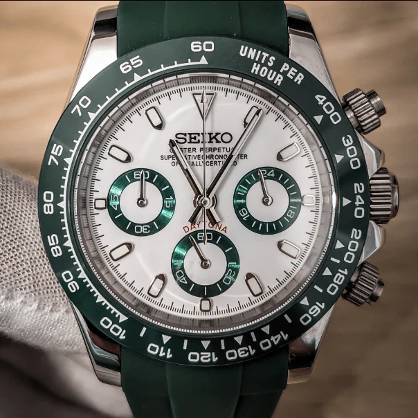 SEIKO MOD DAYTONA | EMERALD - Image 3