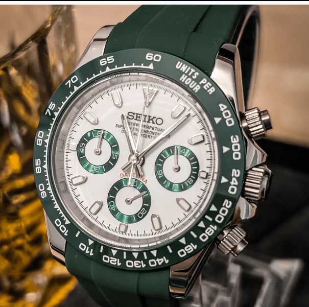 SEIKO MOD DAYTONA | EMERALD - Image 4