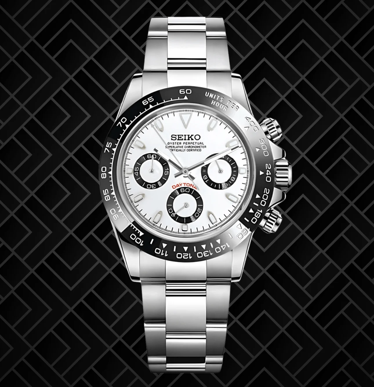 Seiko Mod Daytona Panda - Image 2