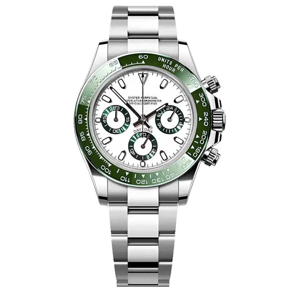 Seiko Mod Daytona White Hulk - Image 2