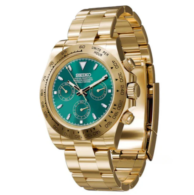 Seiktona Daytona | Gold Green - Image 3