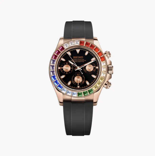 Seiktona Daytona | Rose Gold Rainbow - Image 2