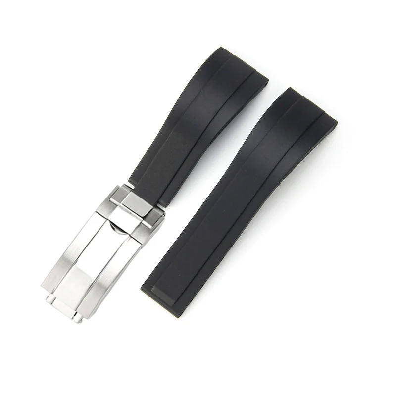 Silicone Rubber Strap for Rolex Submariner, Yacht-Master, Explorer & Daytona - 20mm / 21mm / 22mm - Image 19