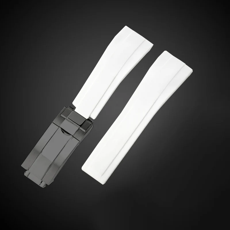 Silicone Rubber Strap for Rolex Submariner, Yacht-Master, Explorer & Daytona - 20mm / 21mm / 22mm - Image 23