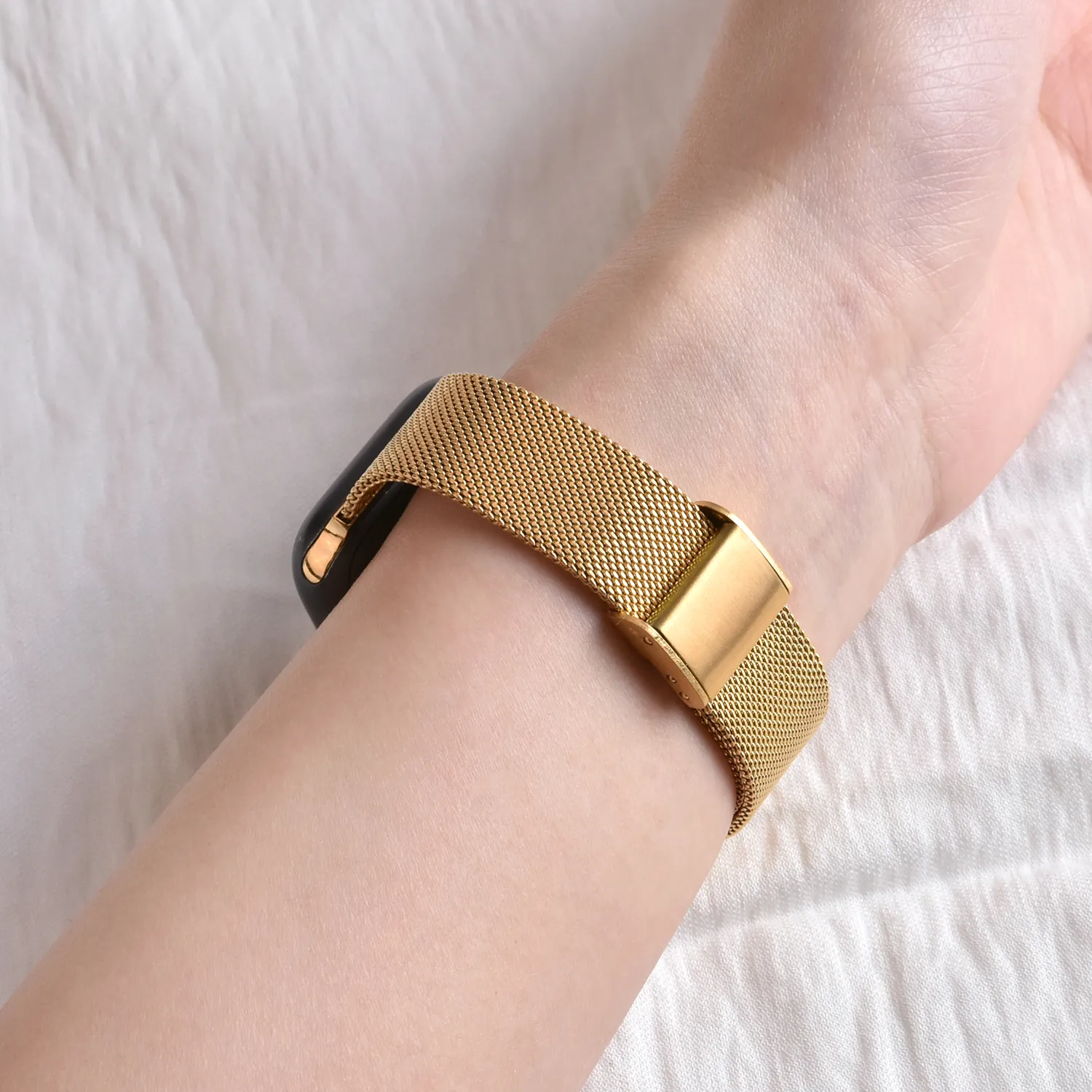 Slim Fit Metal Apple Watch Band - Image 19