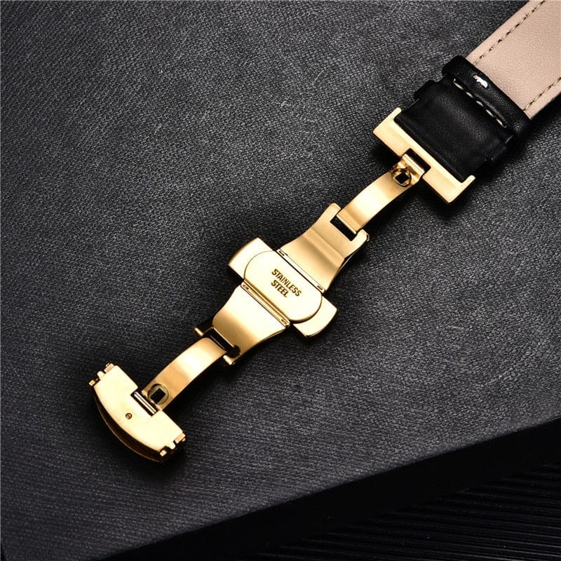 Smooth Calfskin Leather Watchstrap - Image 22