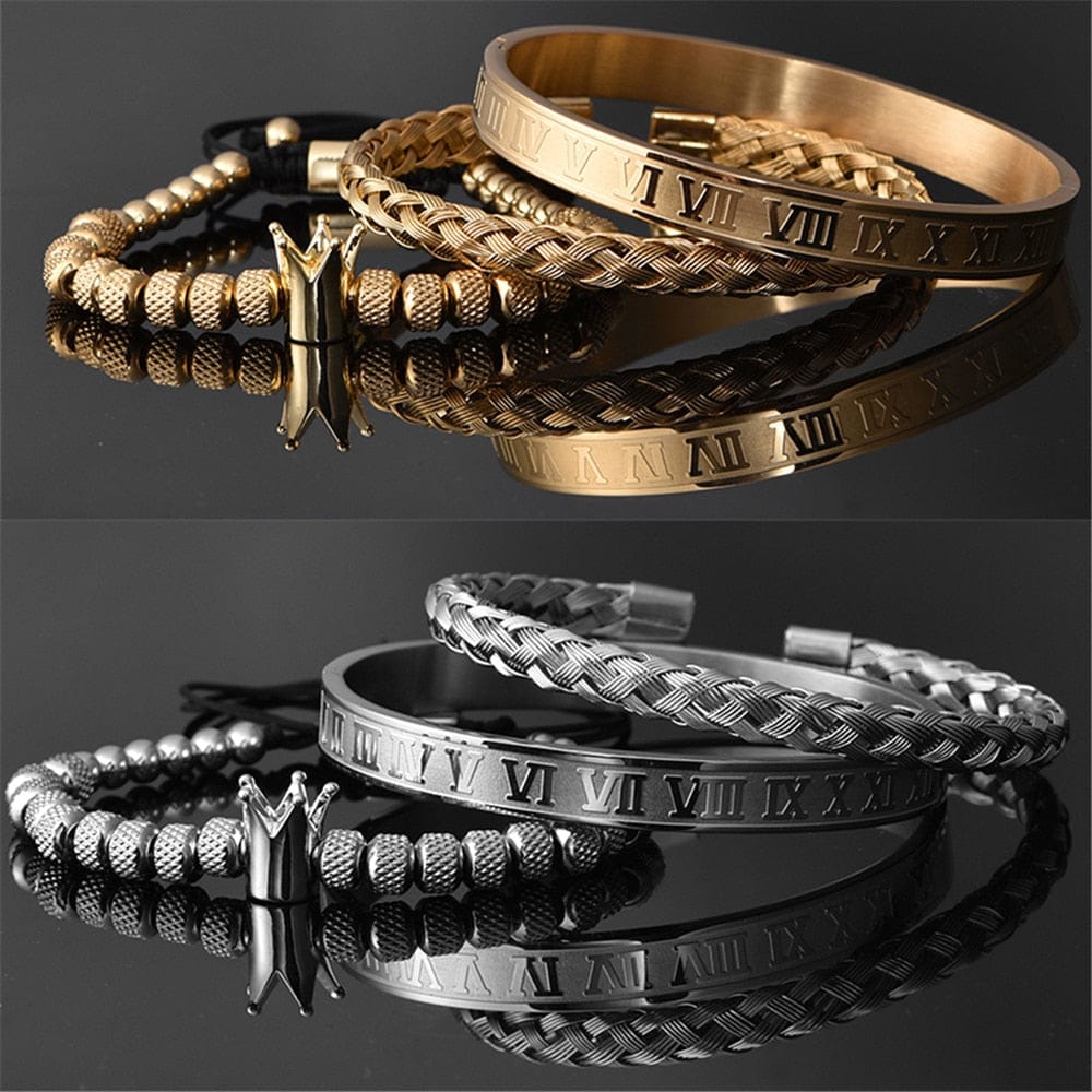 Sparta 3pcs Crown Bracelet - Image 3