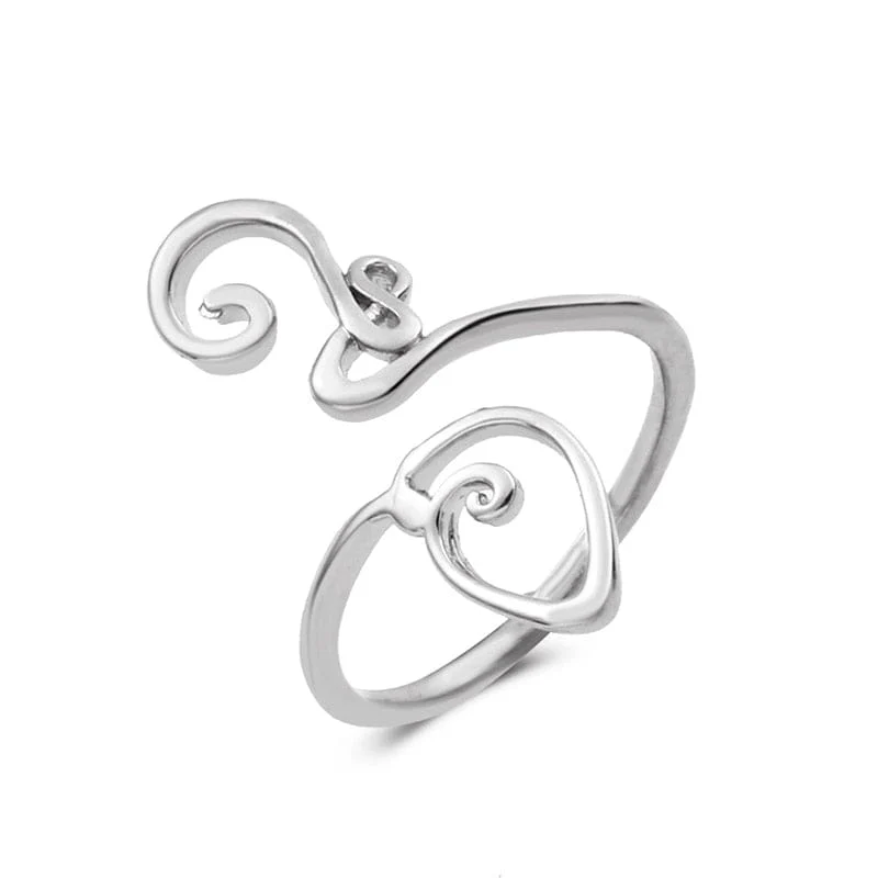 Spiral Retro Adjustable Toe Ring - Image 8