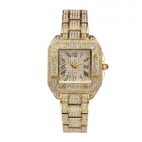 Square Bling Bezel Watch - Image 3