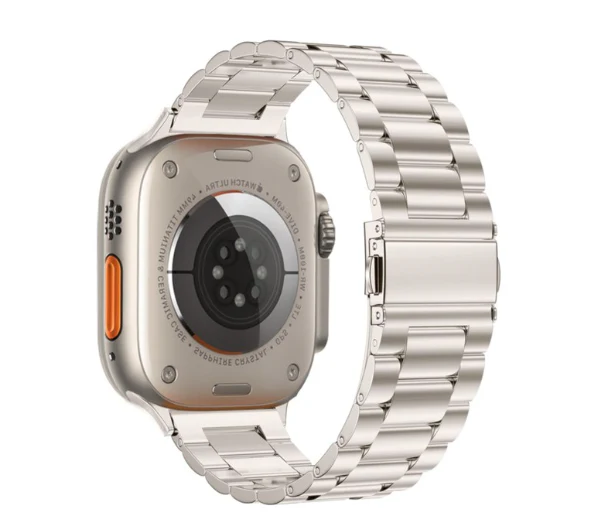 Stainless Steel Apple Watch Band - Image 12