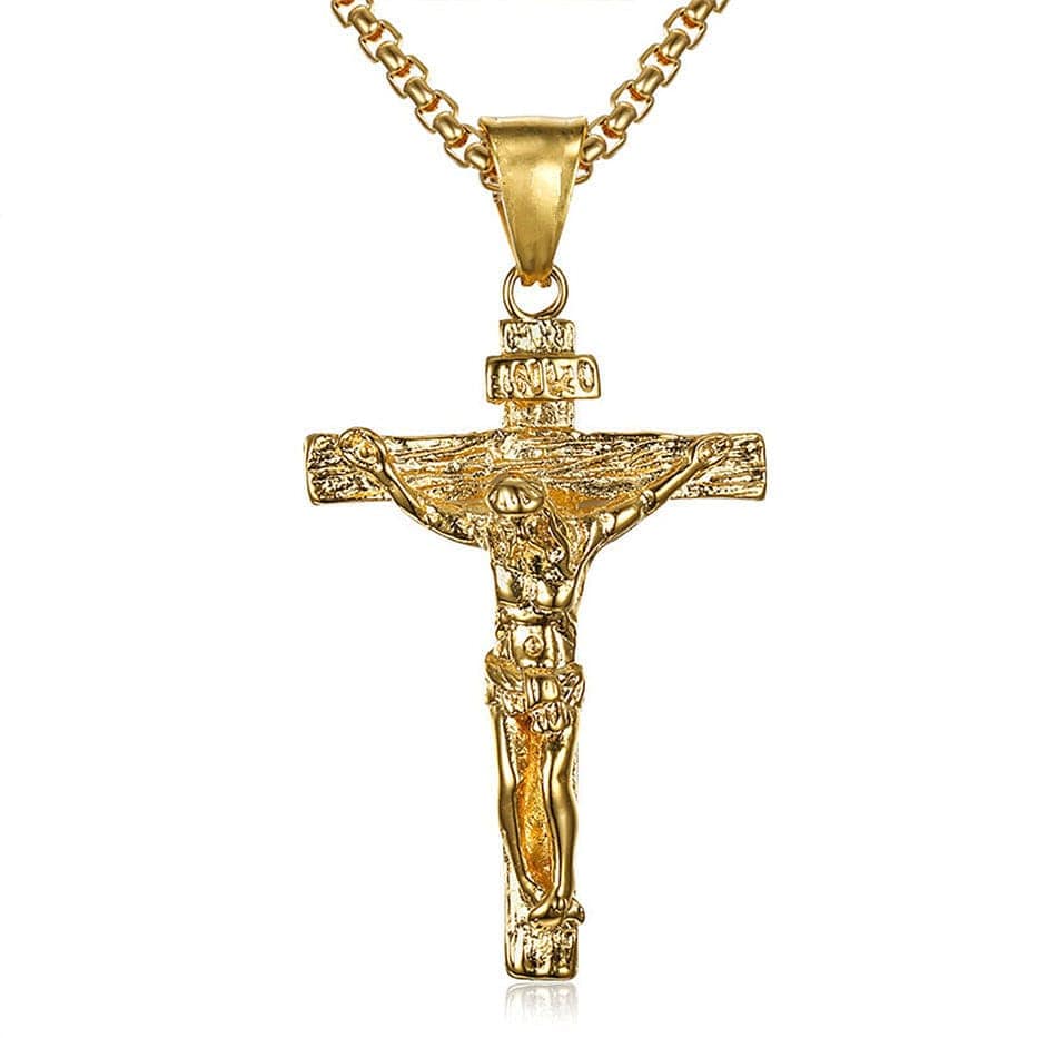 Stainless Steel Crucifix Pendant Chain - BOGO - Image 10