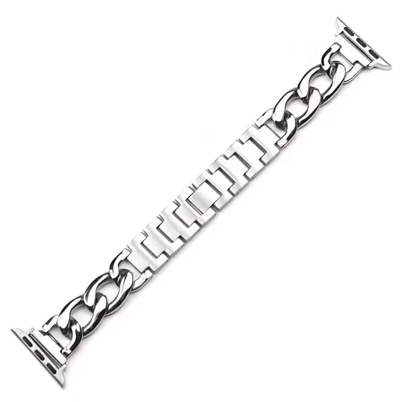 Cuban Chain Apple Watch Band - Image 2
