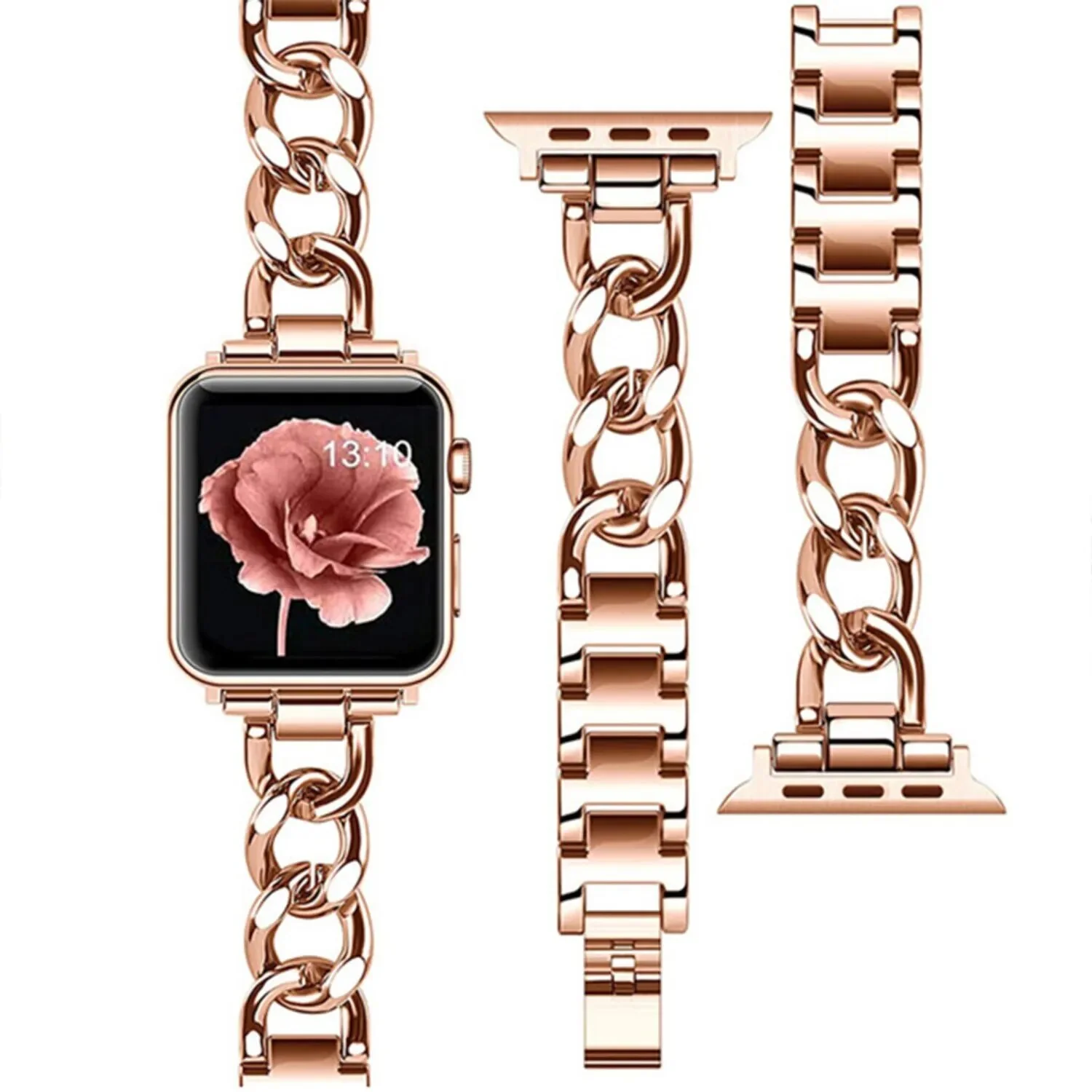 Cuban Chain Apple Watch Band - Image 8