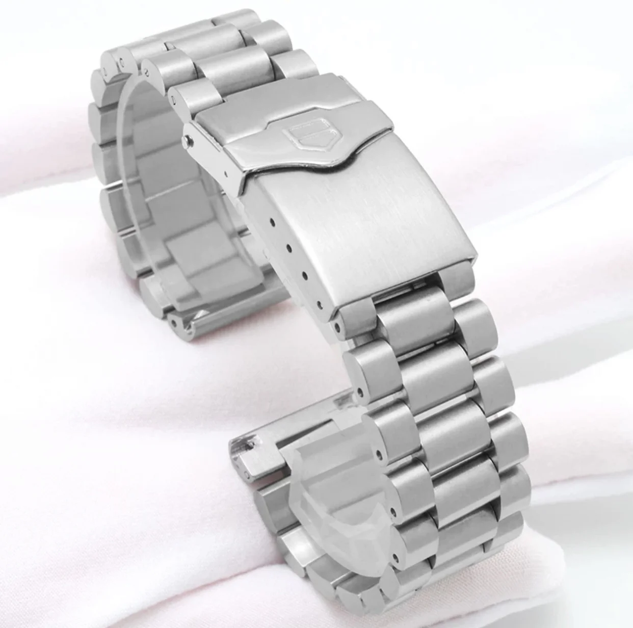 Stainless Steel Strap for Tag Heuer Formula 1 / F1 Vintage – Silver Replacement Watch Band - Image 2