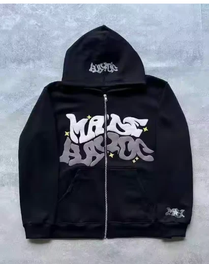 StarLuxe Y2K Zip Hoodie - Image 2