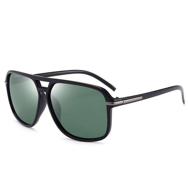 Stuntin' Black Square Frame Oversized Sunglasses - Image 7