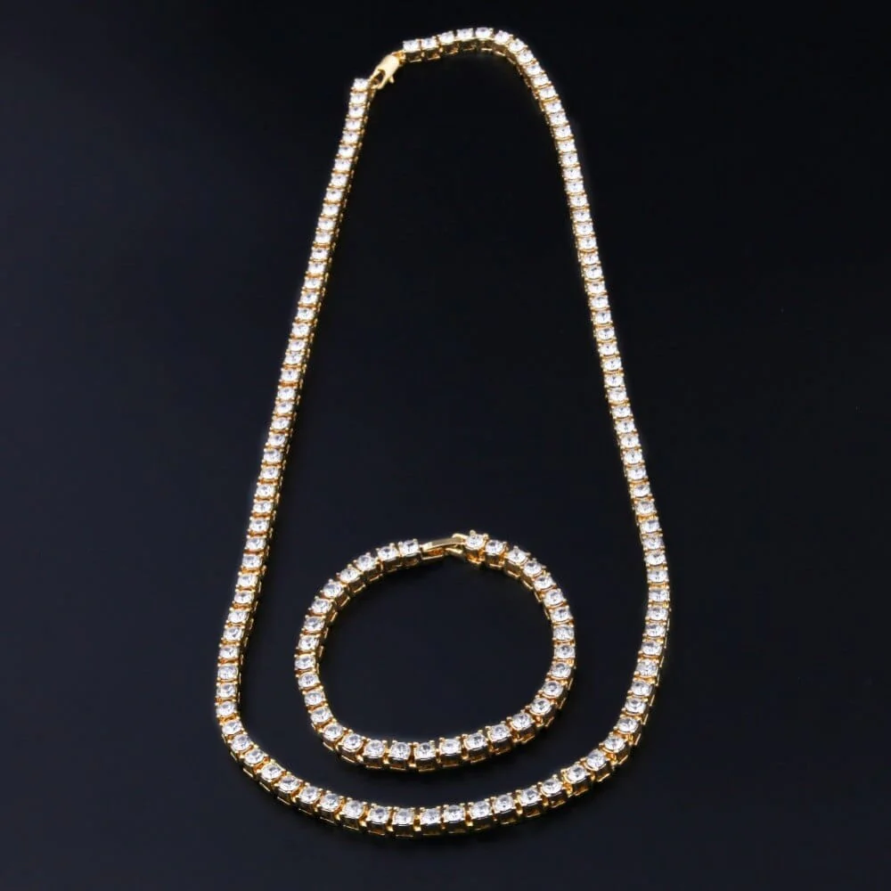 🤩💵 Save Big - Tennis Chain + FREE Tennis Bracelet Bundle - Image 10