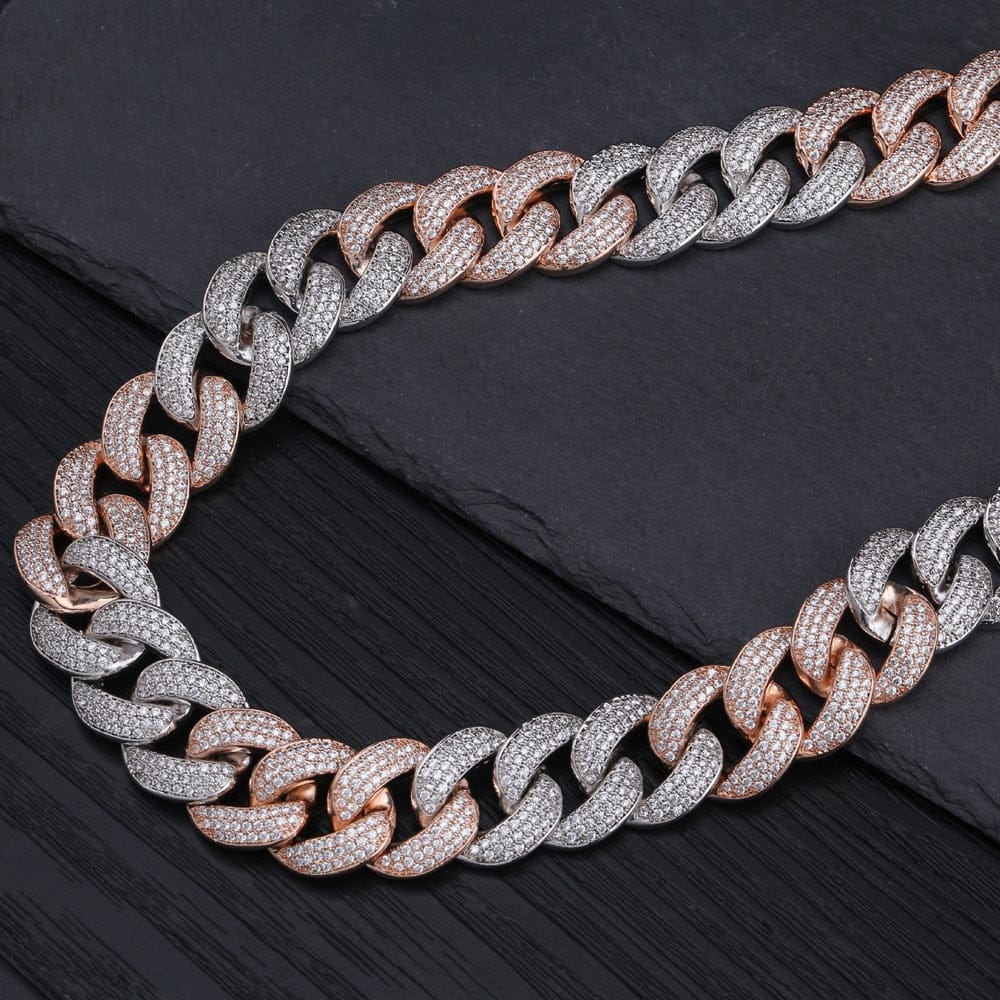 The Plug Tri-color 18mm Miami Cuban Link - Image 4