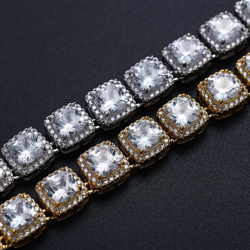 Thicc 10mm Tennis Chain & FREE Thicc Tennis Bracelet - Image 8