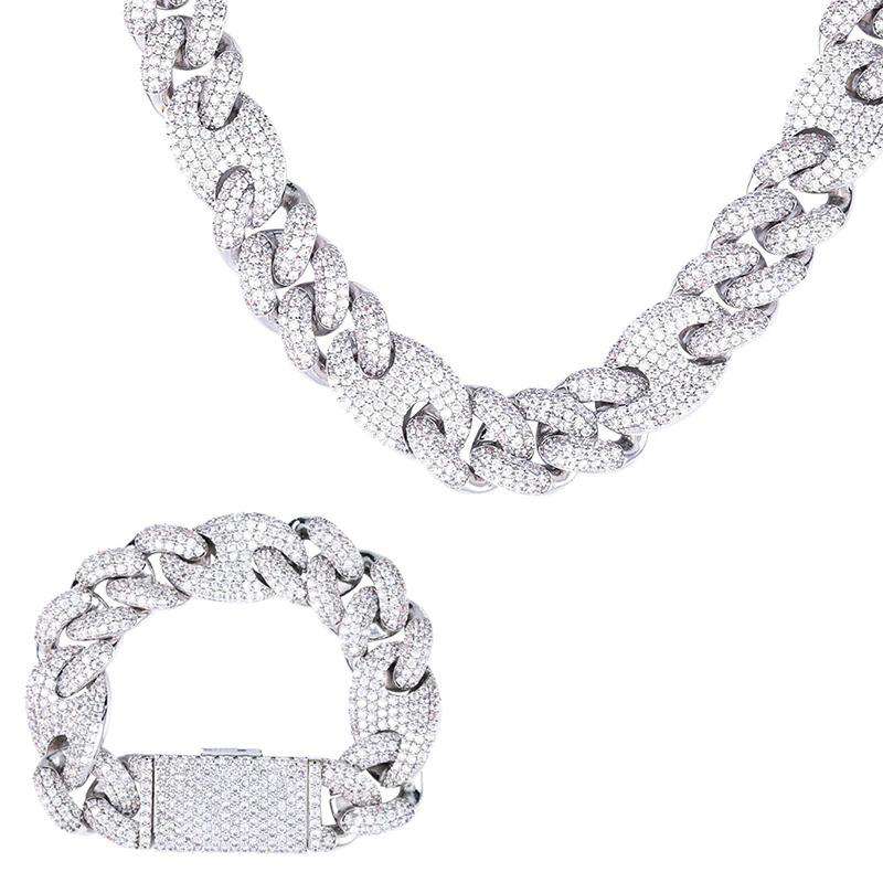 Thicc AF Miami Cuban Chain + Bracelet AAA Quality - Image 5