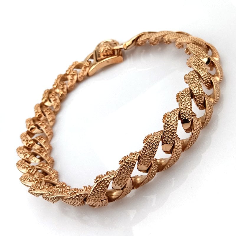 Thicc Skull Face Cuban Link Dog Collar - Image 7