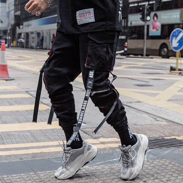 Tier One Hip Hop Baggy Cargo Pants - Image 4