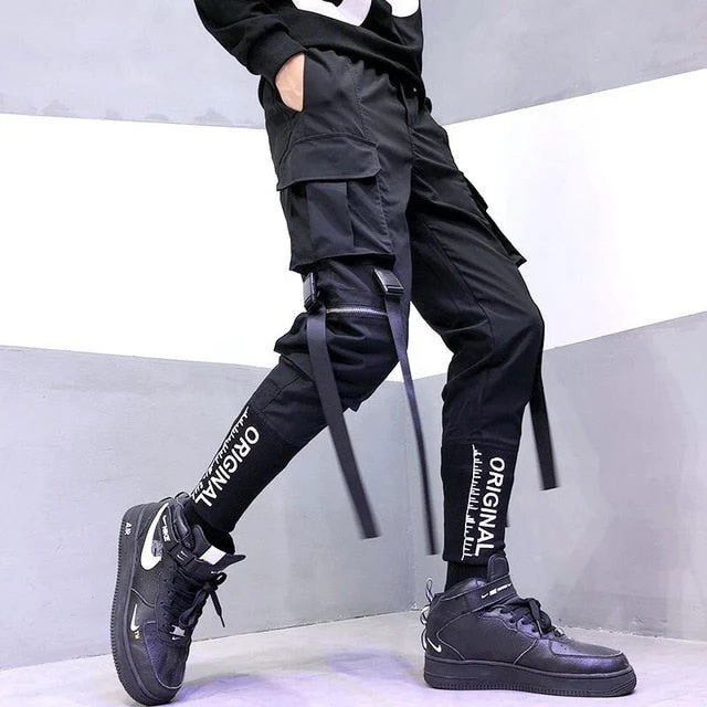 Tier One Hip Hop Baggy Cargo Pants - Image 7