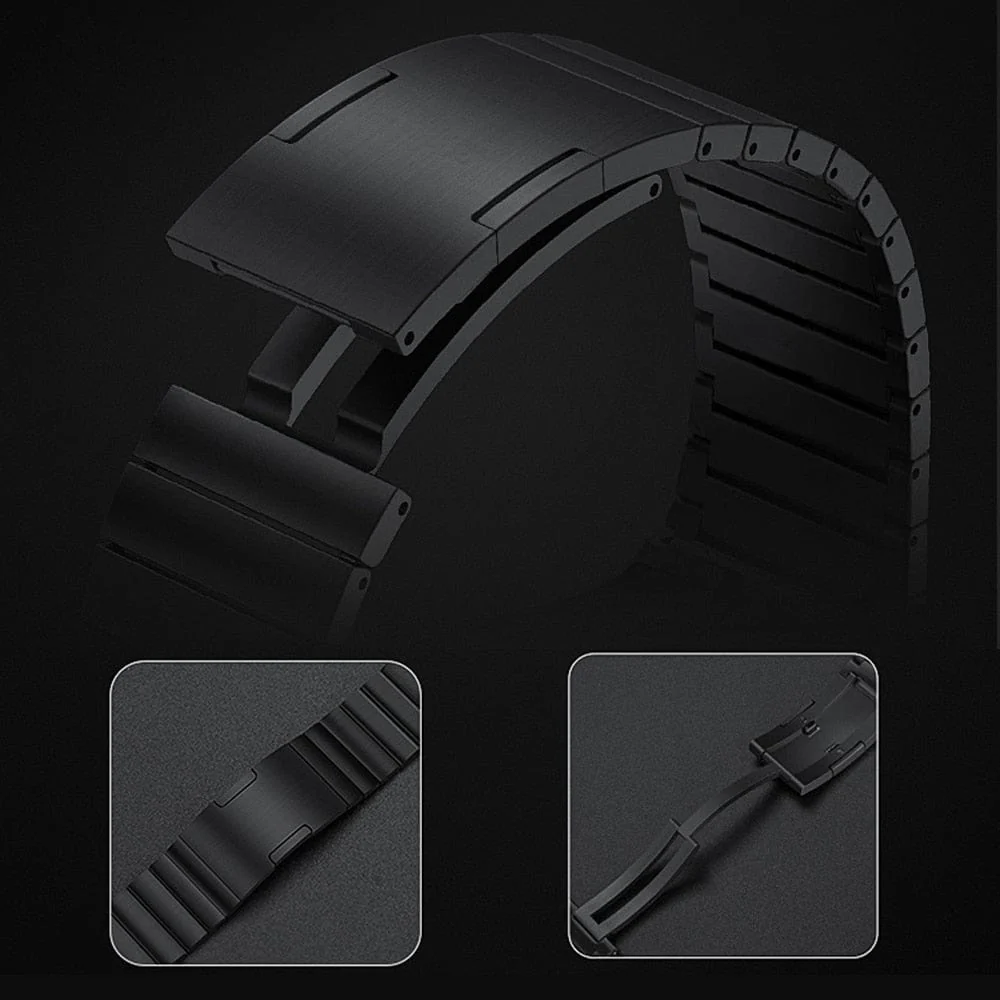 Titanium Stainless Steel Classic Apple Watch Band - Image 7