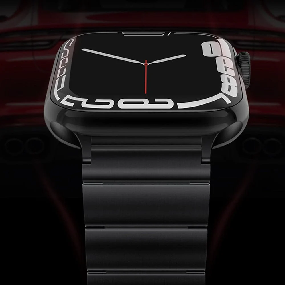Titanium Stainless Steel Classic Apple Watch Band - Image 8