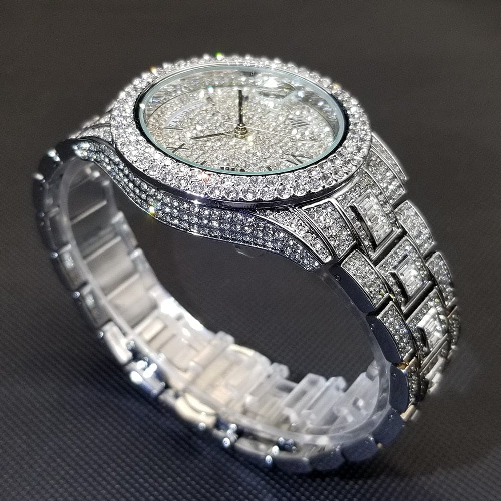 Top G Iced Out Baguette Watch - Image 3