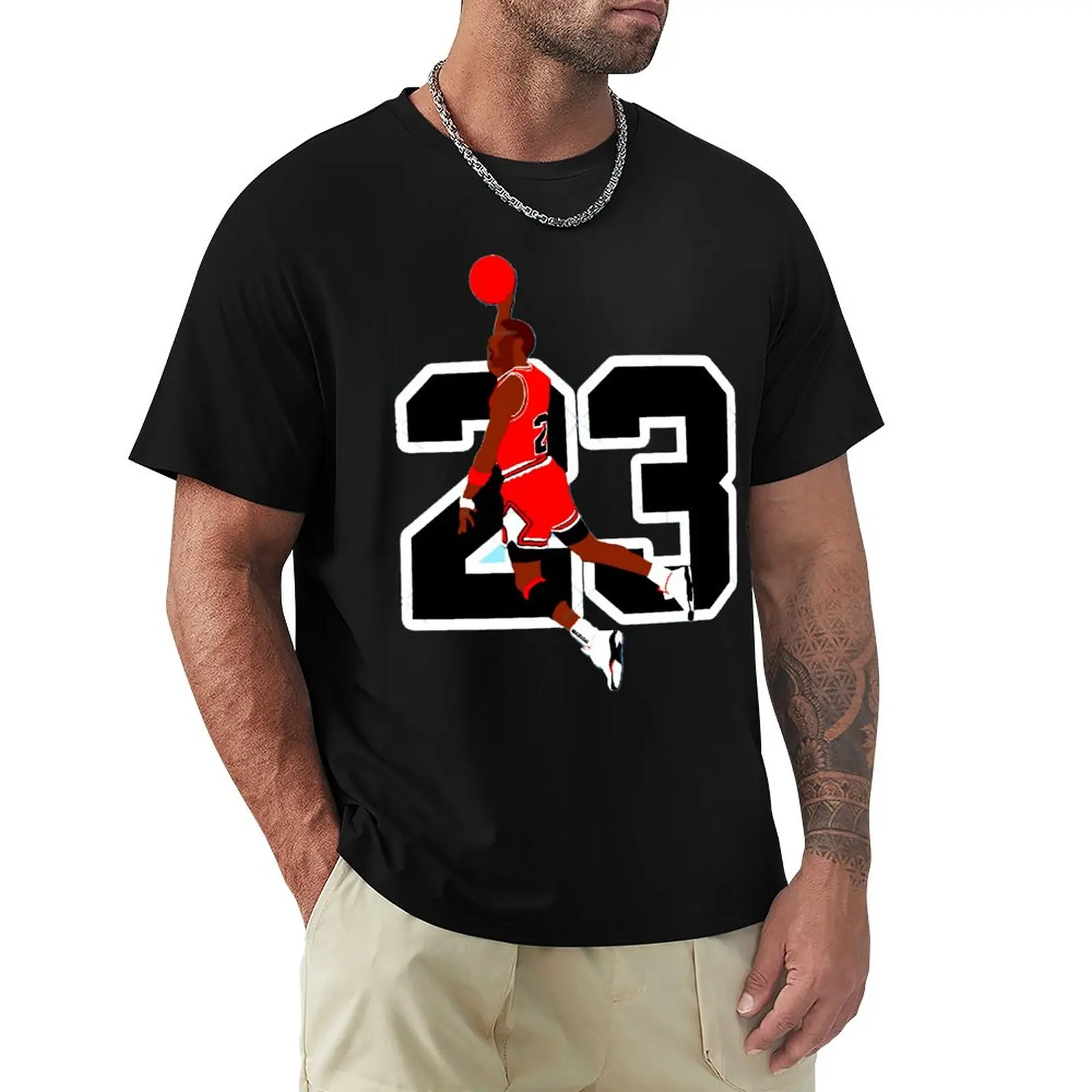 Basketball Star Michael Jordan 23 Graphic T-Shirt - Image 12